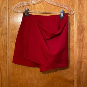 Vintage Junior Gaultier red shorts 40